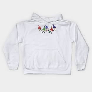 Scattered Merry Gnomes Kids Hoodie